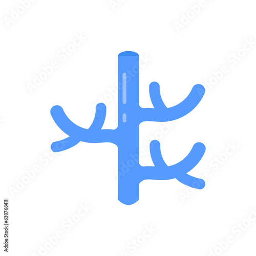 Veins icon in vector. Illustration