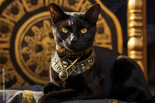 black Egyptian cat