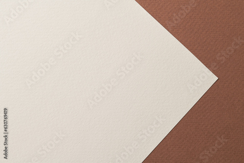 Rough kraft paper background, paper texture brown gray colors. Mockup with copy space for text.