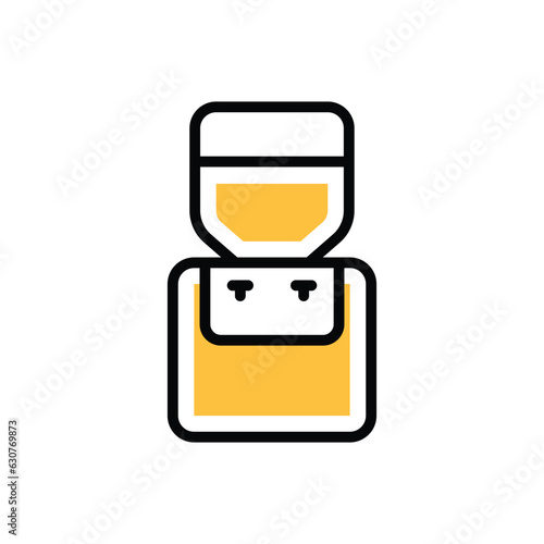 Dispencer icon vector stock illustration.
