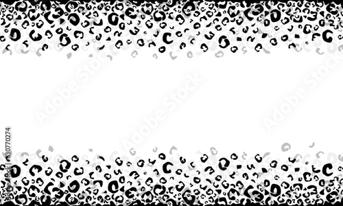 cheetah leopard border black and white skin print pattern leopard background