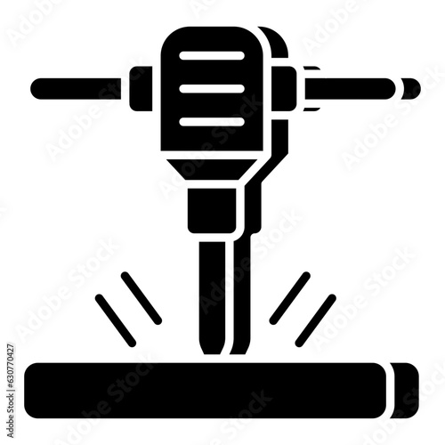Premium download icon of hand drill machine