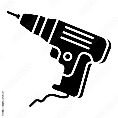 Premium download icon of cordless drill machine