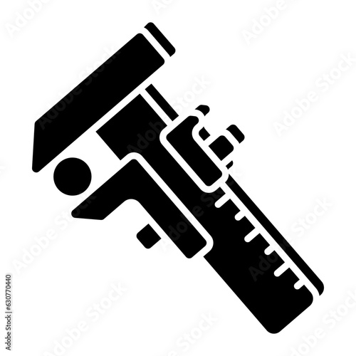 An icon design of vernier caliper 