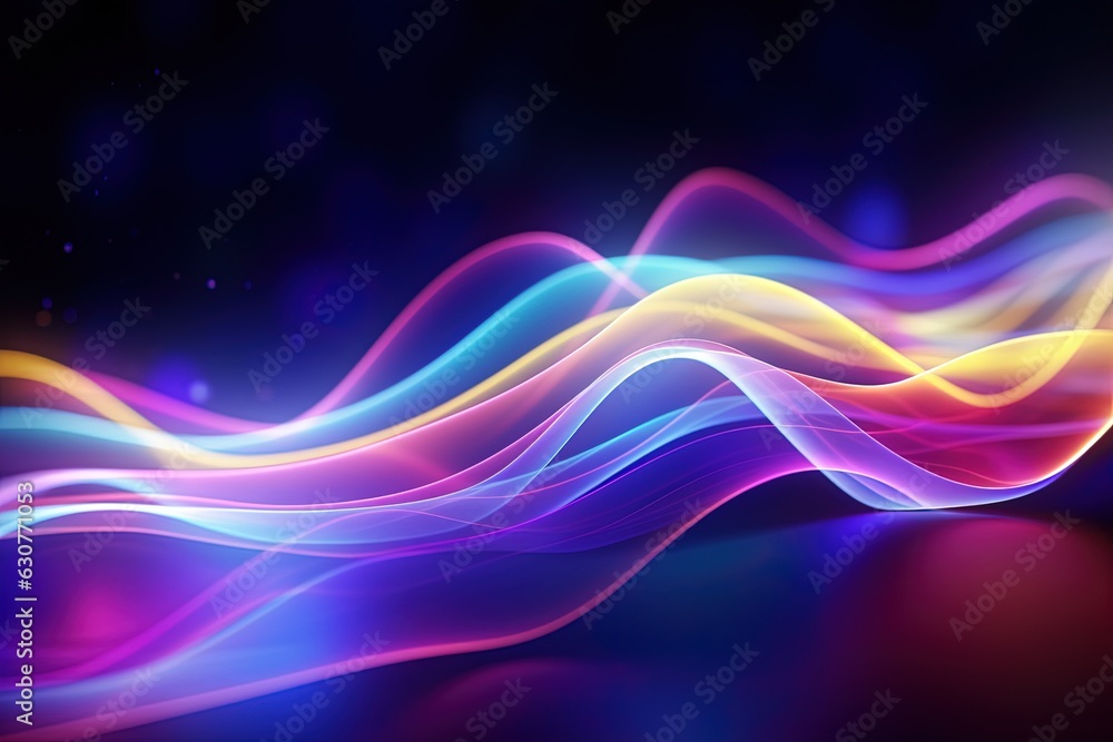 abstract futuristic background with pink blue glowing neon moving high speed wave lines and bokeh lights. Data transfer concept Fantastic wallpaper abstract futuristic background with pink blue glowing neon moving high speed wave lines and bokeh lights. Data transfer concept Fantastic wallpaper