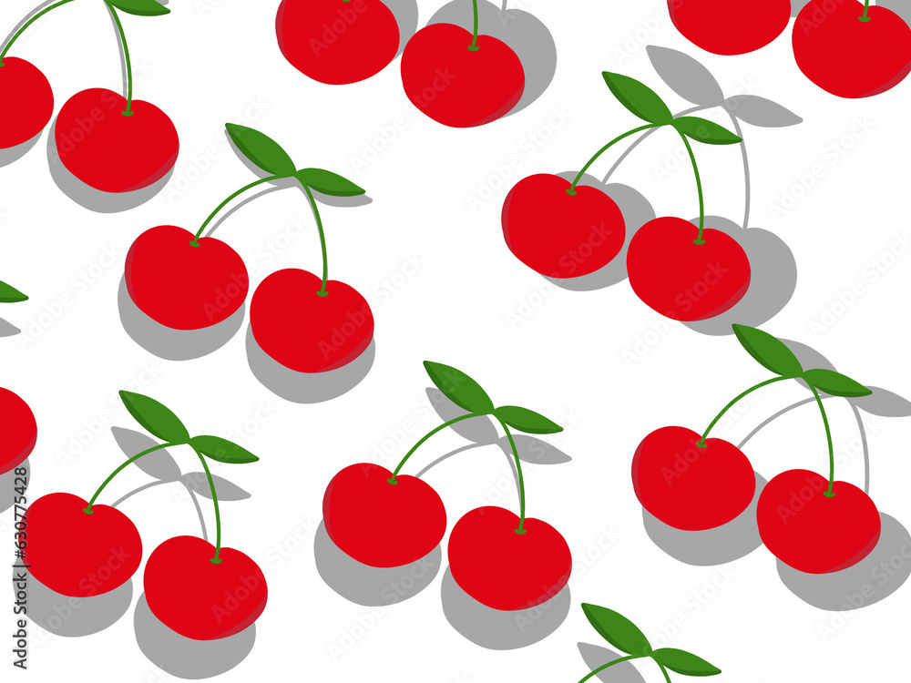 seamless pattern with cherry seamless pattern with cherry