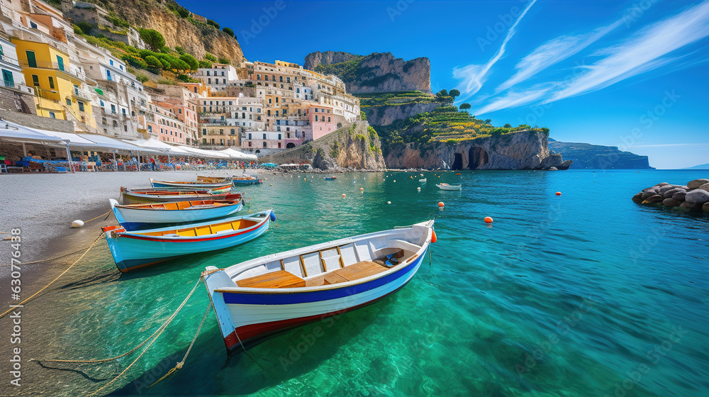 Amalfi Coast, Italy: This coastal gem boasts colorful cliffside villages, turquoise waters, and mouthwatering Italian cuisine