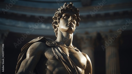 The greek god hermes.generative ai 