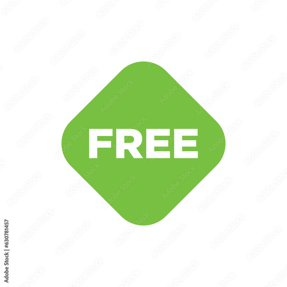 Free Label ribbon banner and label sticker badge tag advertising Vector illustration. Free Label ribbon banner and label sticker badge tag advertising Vector illustration.