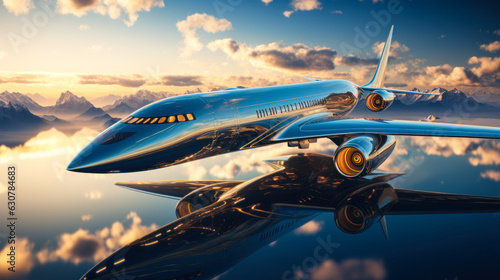 A Glimpse into the Future: Futuristic Airliner