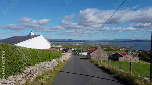 The road to Cloughcor on Arranmore, County Donegal - Republic of Ireland photo