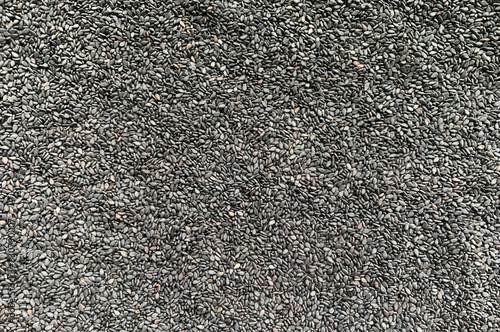 poppy seeds background, Black seeds texture