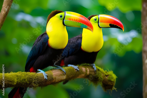 toucan on a treetoucan in the jungletoucan on a branch