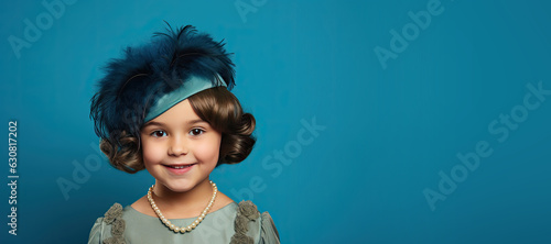 Cute Girl Dressed as a 1920...
