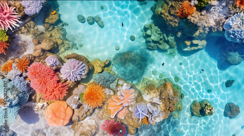 Unveiling the Kaleidoscopic Beauty of the Coral Reef Ecosystem © Linus