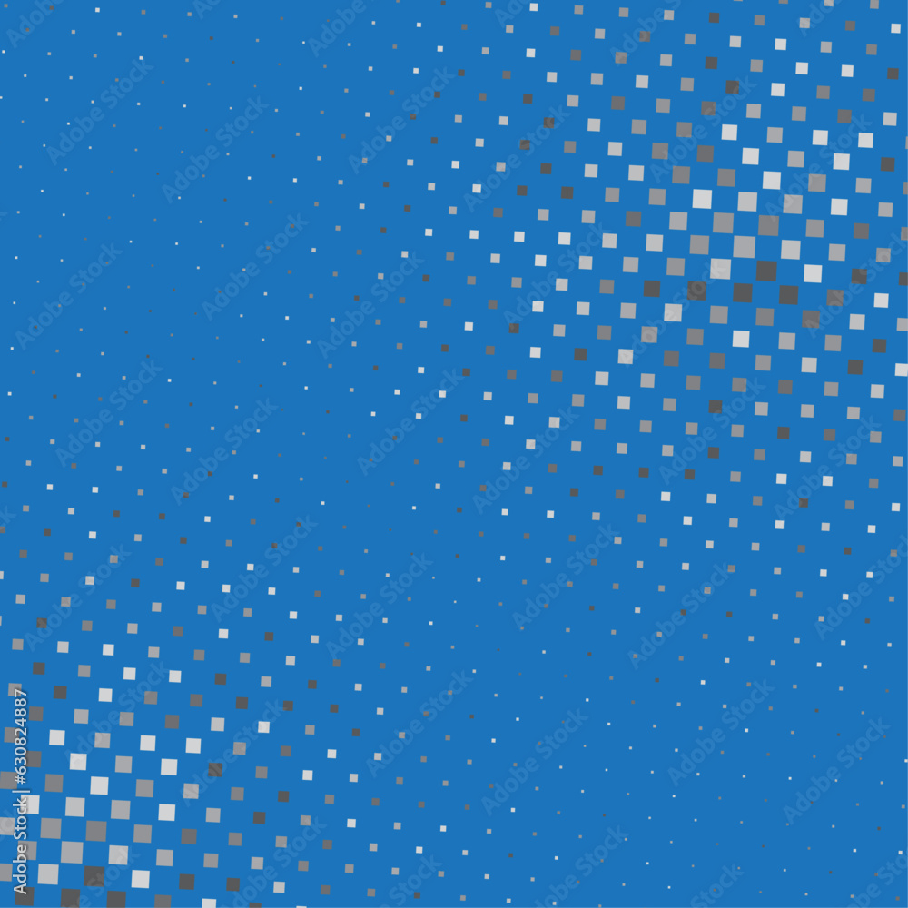 Abstract halftone pattern with dynamic square shape with gray black and white box . seamless blue background texture with metal desigm art . backdrop with square shape illustration and halftone design Abstract halftone pattern with dynamic square shape with gray black and white box . seamless blue background texture with metal desigm art . backdrop with square shape illustration and halftone design