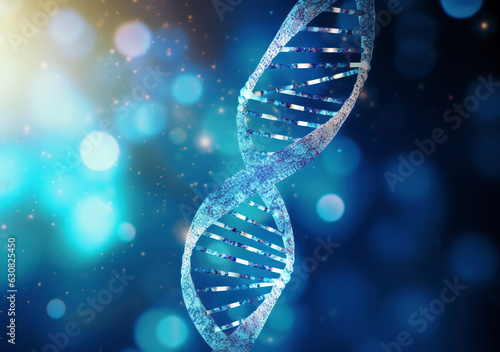 DNA構造イメージ抽象背景素材テクスチャ © rrice