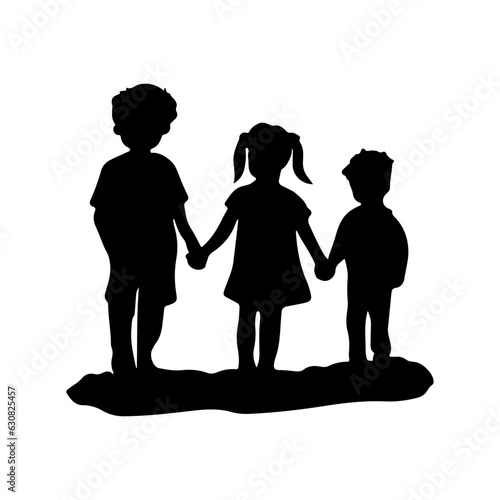 Children Svg, Kids Svg, Boys Svg, Girls Svg, Siblings Svg, Children Silhouette Svg, School Children svg, Cut File Cricut, Silhouette, Svg Files for Cricut
