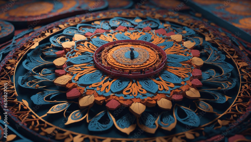 Mandalas, Design intricate mandala patterns, offering visually captivating and meditative artwork.
