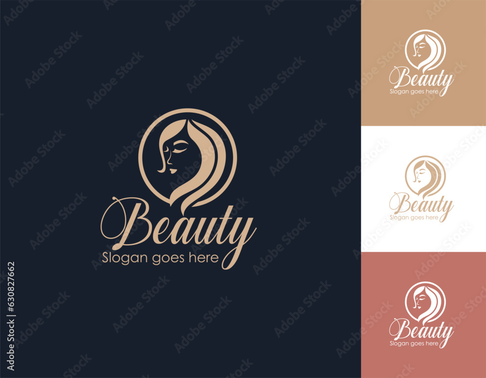 Beauty Feminine logo Beauty Feminine logo