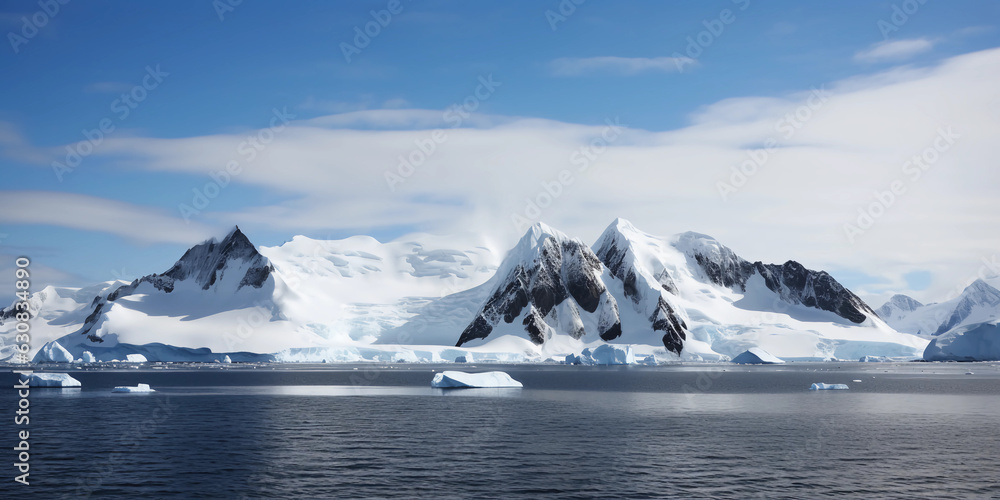 Antarctica is pristine wilderness of snow is home to a large variety of polar wildlife. Antarctica is pristine wilderness of snow is home to a large variety of polar wildlife.