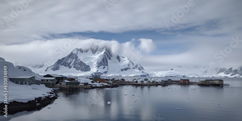 Antarctica is pristine wilderness of snow is home to a large variety of polar wildlife.