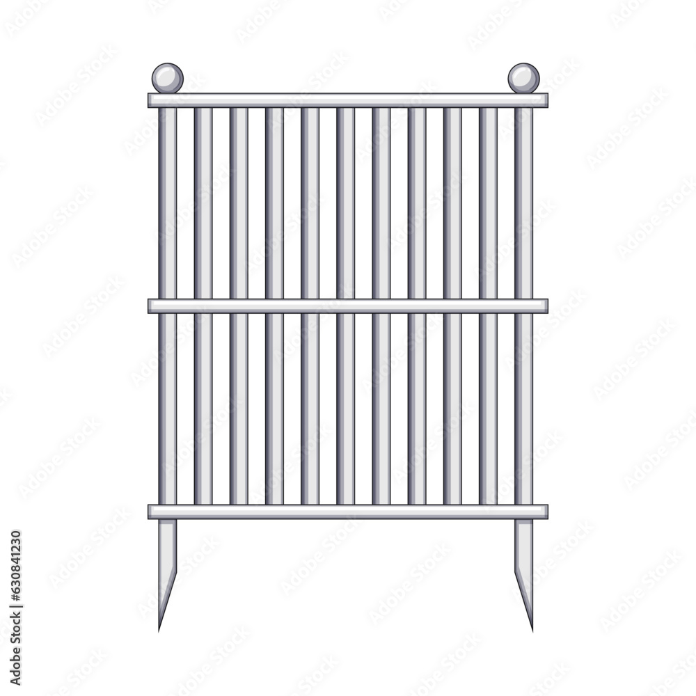 wooden white fence cartoon. picket wood, timber old, farm wall wooden white fence sign. isolated symbol vector illustration wooden white fence cartoon. picket wood, timber old, farm wall wooden white fence sign. isolated symbol vector illustration