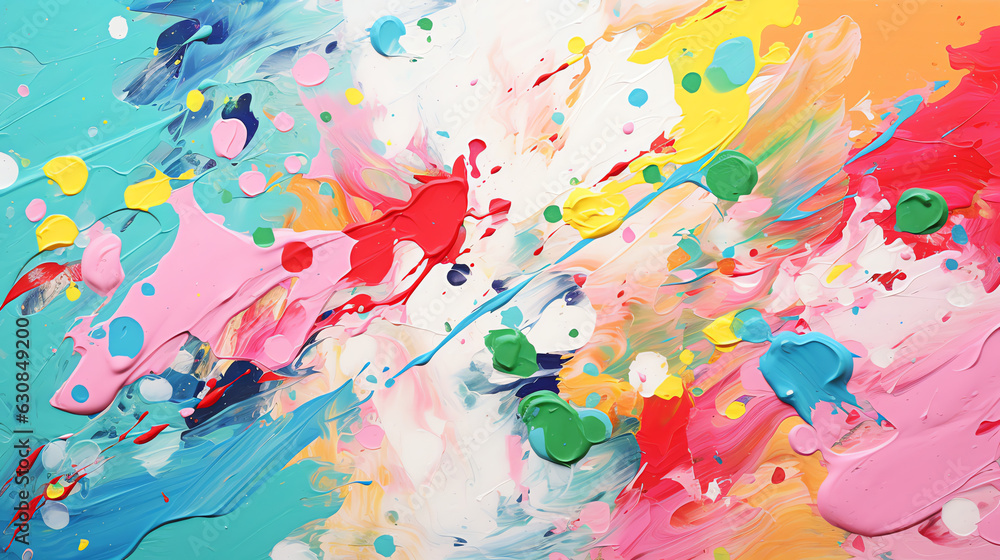 Fototapeta premium Abstract Paint Wallpaper