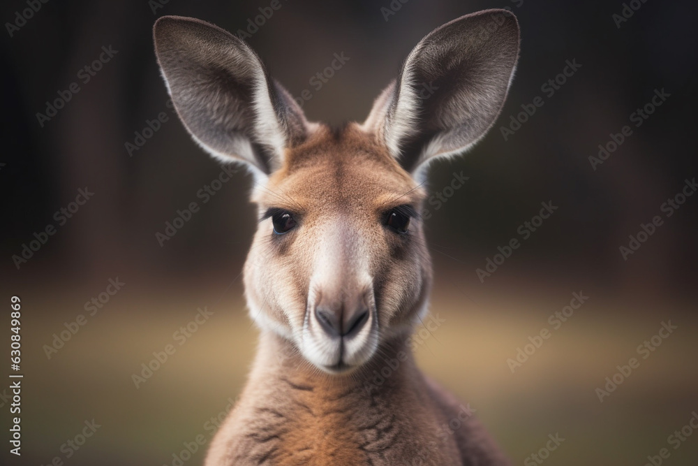 Western Grey Kangaroo , Macropus fuliginosus Western Grey Kangaroo , Macropus fuliginosus