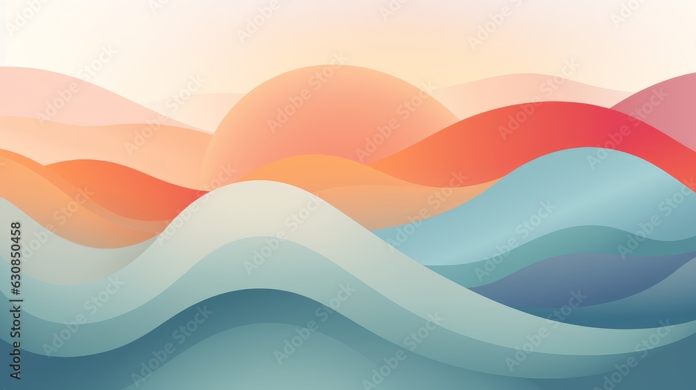 Vibrant and dynamic abstract background with flowing and curvy shapes Vibrant and dynamic abstract background with flowing and curvy shapes