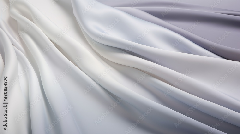 Close-up of a white and grey fabric Close-up of a white and grey fabric