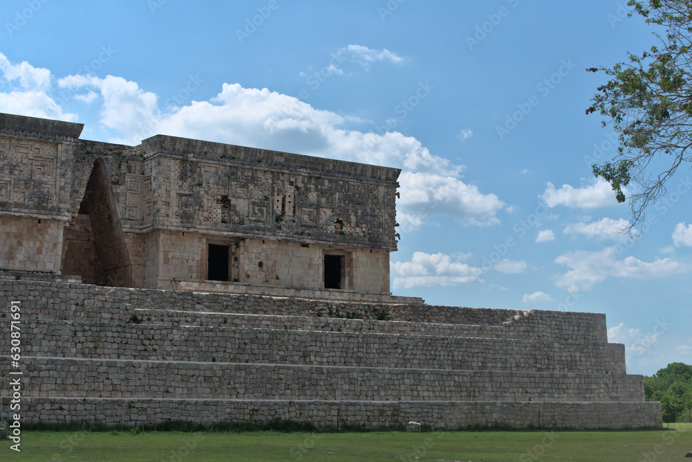 Mayan ruins belonging to the Governor's Palace