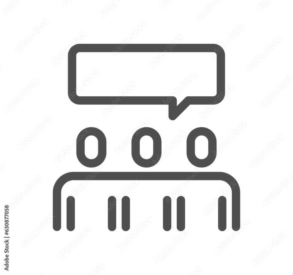 Social networks related icon outline and linear vector. Social networks related icon outline and linear vector.