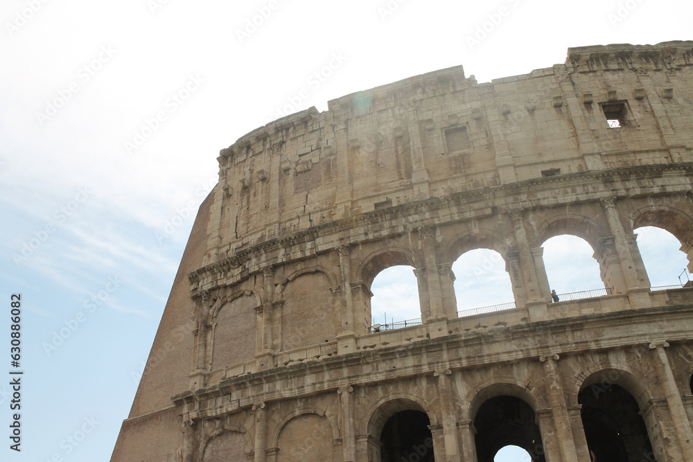 Obraz premium Closeup of Roman Colosseum