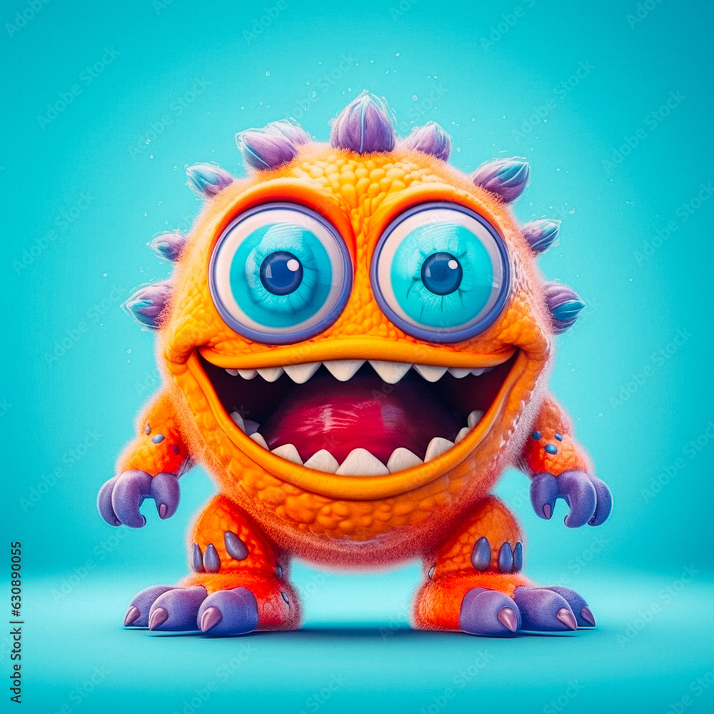 Cute 3D Monster Cute 3D Monster