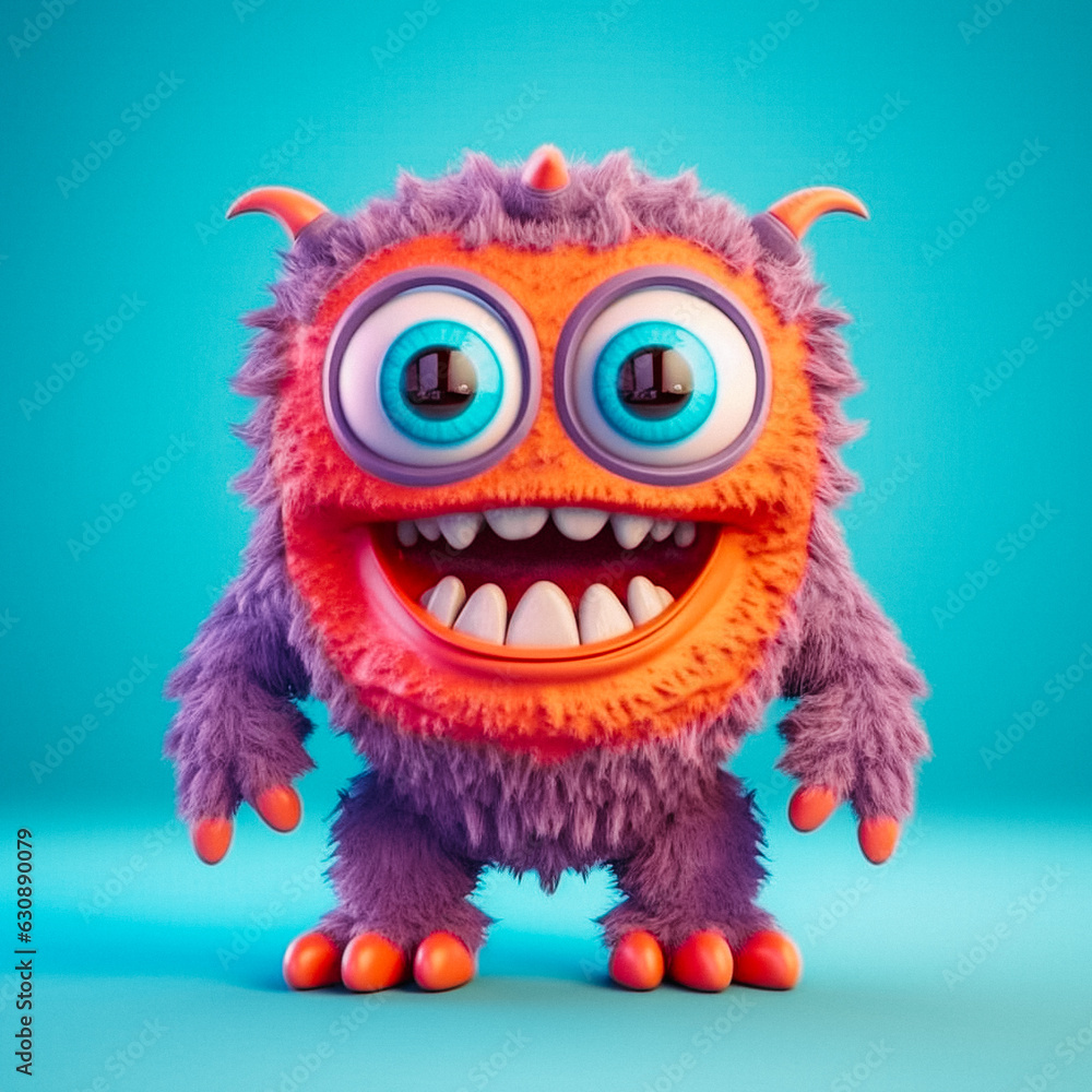 Cute 3D Monster Cute 3D Monster