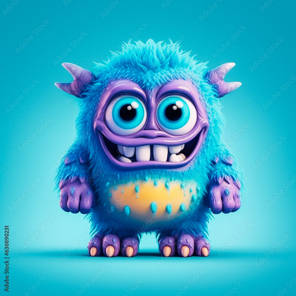 Cute 3D Monster Cute 3D Monster