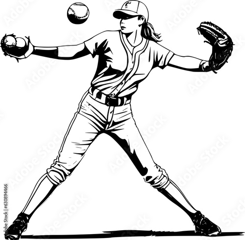 baseball player silhouette