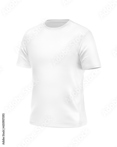 Raglan t-shirt blank template isolated on a white background
