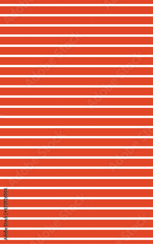 OLGA (1979) “red thin stripes” textile seamless pattern • Late 1970’s fashion style, fabric print (vivid red and white stripes).