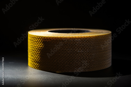 An illustration of the industrial tape's textured surface from a close-up perspective that demonstrates how securely it can bind and hold even the heaviest of objects photo