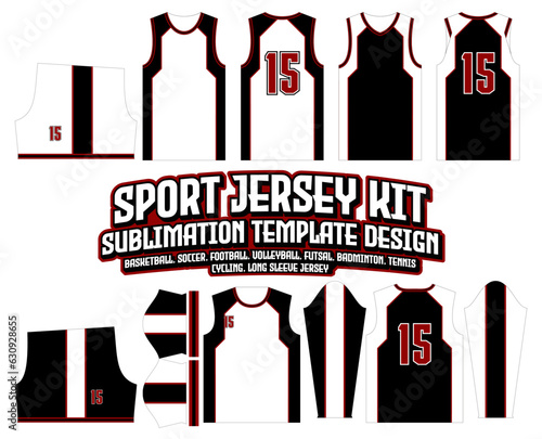 Seirin Basketball Second Jersey Design Sportswear Background