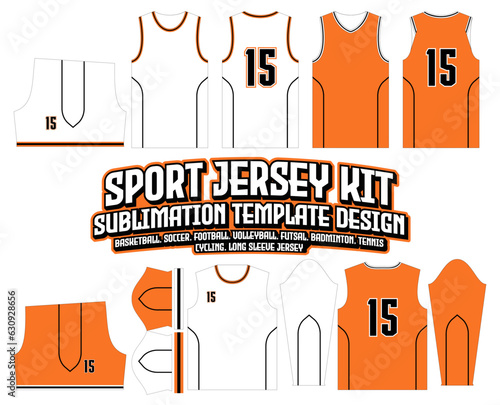 Shutoku Basketball Jersey Design Sportswear Background