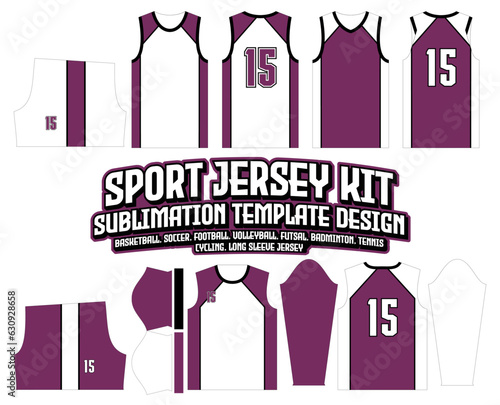 Shiratorizawa Basketball Second Jersey Design Sportswear Background