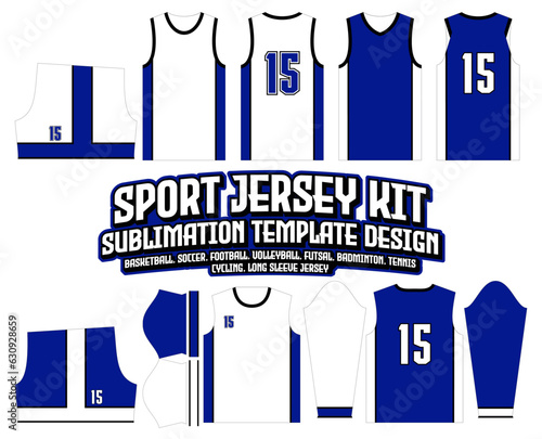 Kaijo High School Basketball Second Jersey Design Sportswear Background