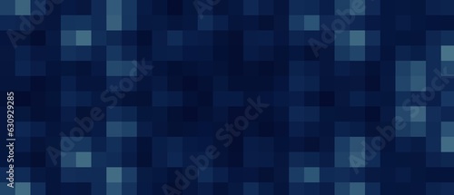 Abstract blue mosaic background. Vector illustration. Can be used for wallpaper, web page background, web banners.