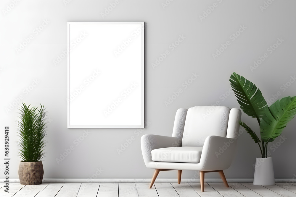 Subtle and Stylish Frame Presentation Frame Mockup, generative, ai Subtle and Stylish Frame Presentation Frame Mockup, generative, ai