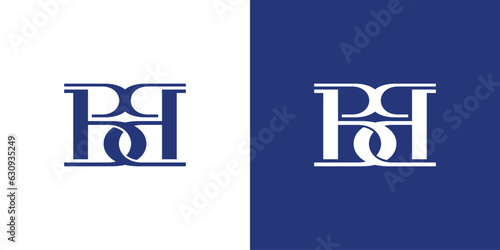 Modern and unique BB logo design