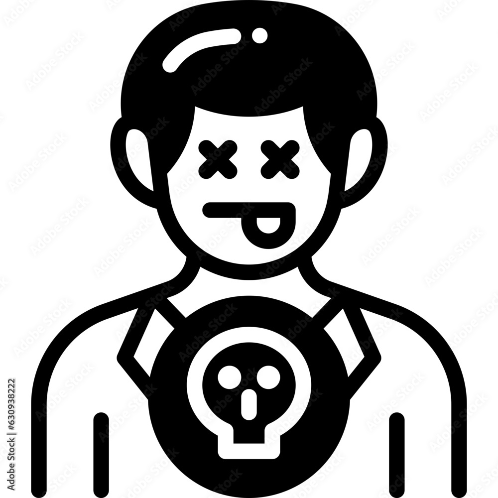 death case solid line icon death case solid line icon