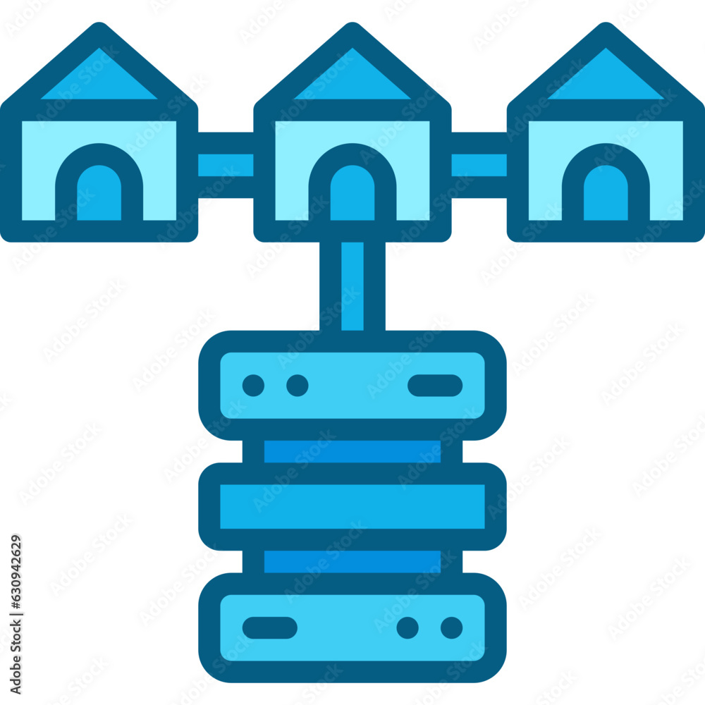 data sharing two tone icon data sharing two tone icon